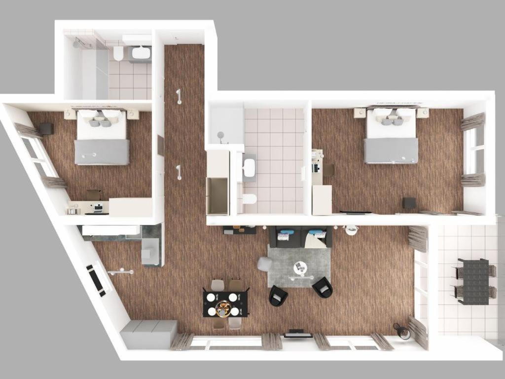 Appartamento Hafenspitze App 16 Pier 2 16 Wißmar Esterno foto